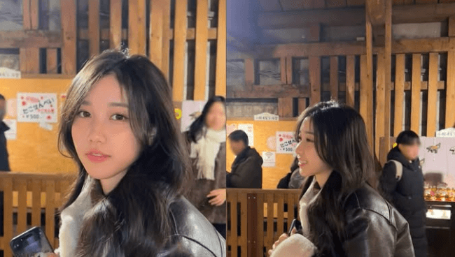 친구들과사진찍는이레